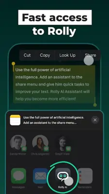 AI Chatbot Assistant - Rolly android App screenshot 1